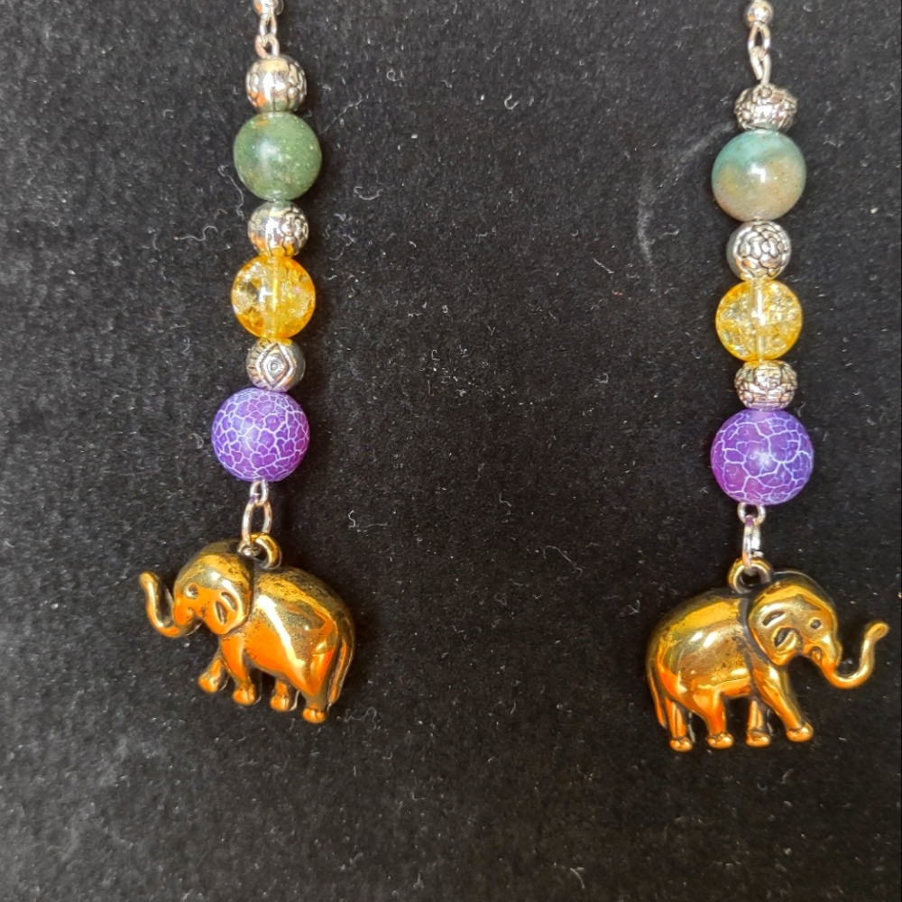 Elephant earrings